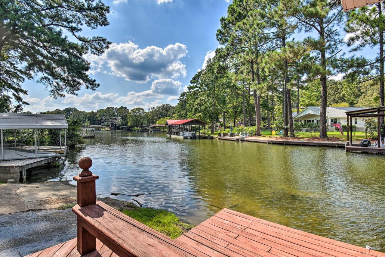 Hot Springs Home On Lake With Private Boat Dock! Exterior foto